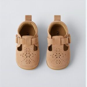 Zara LEATHER OXFORD SHOES